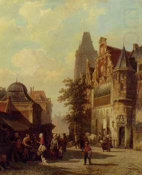 European city landscape, street landsacpe, construction, frontstore, building and architecture. 276, unknow artist